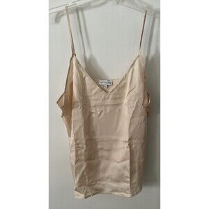 Ettitude Sateen Cami Oat Size XL NWT Clean Bamboo Romantic Sexy NIB